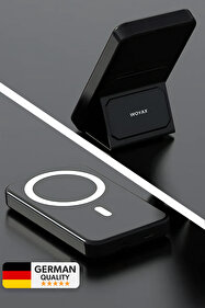 Woyax Magsafe Powerbank Standlı 10000mAh Hızlı Taşınabilir Batarya