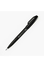 筆記具 toshi0123 Pentel Brush Sign Pen Imza Kalemi Blue - Fiyatı, Yorumları