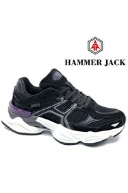 邦楽 NOCOGIRI 0th demo 2way Hammer Jack 101-25009-Z Rene 9060 Unisex Spor Ayakkabı SİYAH