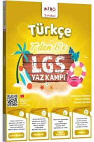 İntro Yayınları İntro Yayınları 7 den 8 e LGS Türkçe Yaz Kampı