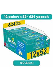 Prima Pampers Baby Islak Havlu Fresh Clean 52li*12 Adet - Fiyatı