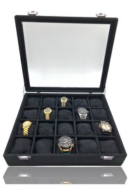 LuckyFuku 9タイトルセット Dijital Çarşı Richbox 9'lu Saat Tesbih Bileklik Kolye Takı Kutusu