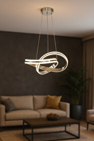 Avizemoda Atom 40 cm Dimmer Kumandalı 3 Renk Ledli (Sarı-Beyaz-Gün