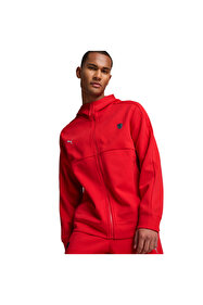Puma Ferrari Style Erkek Kırmızı Günlük Stil Sweatshirt 62709402