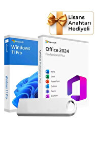 Microsoft Windows 11 + Office 2024 Pro Plus Kurulum Dosyalı USB