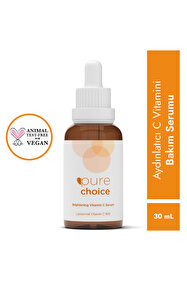 Pure Vitamin C 3本セット　1/10購入 Pure Choice Aydınlatıcı C Vitamini Serumu 30 ML (Liposomal Vitamin