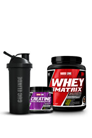Hardline Whey 3Matrix 908 Gr Çikolatalı + Kreatin Mikronize 120 Gr