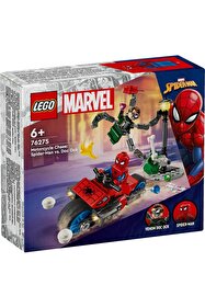 LEGO ® | Marvel Motosiklet Takibi Örümcek Adam Doktor Oktopus'a