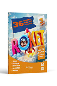 Artıbir Yayınları Balküpü 3.Sınıf Roket Deneme 36 Haftalık optik