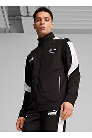 Puma 62745301 BMW MMS MT7+ SWEAT JACKET Siyah Dik Yaka Regular Fit