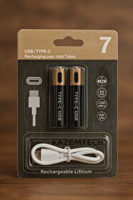Genel Markalar Type-c Usb Şarjlı 9v Pil | Beston 1200mah 4500mwh