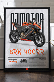 Kawasaki Zx4RR 40. Yıl Sol Yan Grenaj Sticker Orijinal 56054-4080