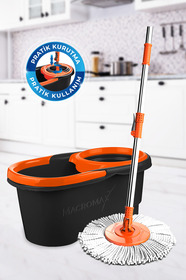 MACROMAX Focus Black Edition Otomatik Temizlik Seti Pedalsız Döner