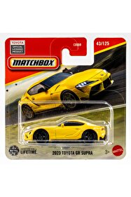 HOT WHEELS Matchbox 2023 Toyota GR Supra Sarı Diecast 1:64 Model