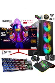 Nexor NXR306 RYZEN 5 1600 16GB 500GB SSD RX 570 8GB 24