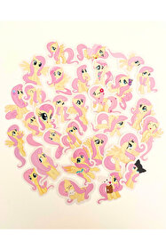 Studio D arte DIY KIT My Little Pony Fluttershy Sticker Set Bullet