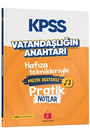 Genel Markalar Kpss Vatandaşlığın Anahtarı Müzik Destekli Pratik