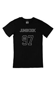 Cix Bts Bangtan Boys Jungkook 97 Siyah Tişört - Fiyatı, Yorumları