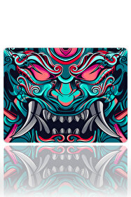urzuva Infernal Oni Gaming Oyuncu XL Mouse Pad Kaydırmaz Dikişli