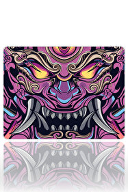 urzuva Infernal Oni Gaming Oyuncu XL Mouse Pad Kaydırmaz Dikişli
