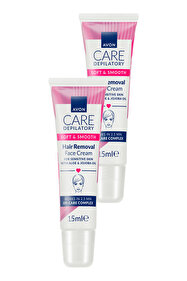 Avon Works Yüz İçin Tüy Dökücü Krem 15 Ml. Üçlü Set - Fiyatı