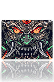 urzuva Infernal Oni Gaming Oyuncu XL Mouse Pad Kaydırmaz Dikişli