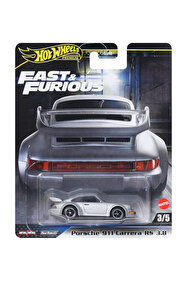 HOT WHEELS Premium - Porsche 911 Carrera RS 3.8 (1/64) Fast