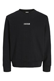 Jack & Jones JJFLAG SS CREW NECK - T-Shirt Print - Wrought Iron/grün