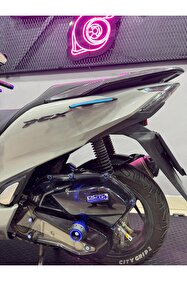 motoegzozcu Honda PCX Uyumlu Ayarlanabilir Spor Manet Gold
