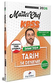 Dizgi Kitap 2026 KPSS Tarih MasterChef 14 Deneme Çözümlü - Selami