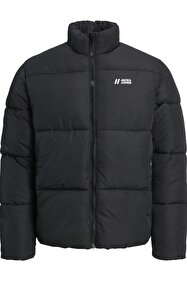 JACK & JONES Heren Jjesoho Puffer Hood Sn Pls, Castlerock, 3X_l, Castalerock., 3XL