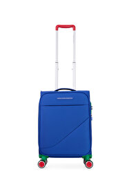 Benetton 70 Cm Saks Mavi Unisex Büyük Boy Valiz 14BNT2400-01