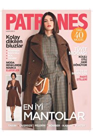 Turkuvaz Dergi Patrones Dikiş Dergisi Kasım 2025-11 - Fiyatı