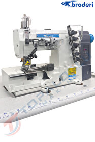 Yuki YUKİ YK-0303-D4 Çift Papuç Tek İğne Makine İplik Kesicili