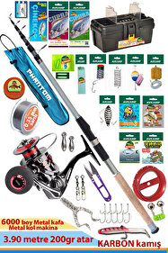 phantom fishing equipments 3.90 metre Karbon Kamış Tüm Denizler ve