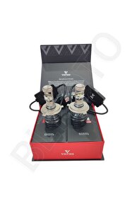 vr pro H7 Sılver Led Xenon 22000 Lümen Şimşek Etkili ( 12v 24v