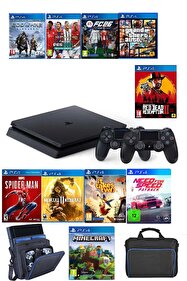 Galaktikos Tech Siyah Renk Playstation 4 Ps4 Slim Kasa 1 TB HDD 13