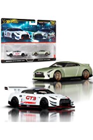 HOT WHEELS Premium 2'Li paket 2025 Mix 4 -Nissan GT-R Nismo GT3