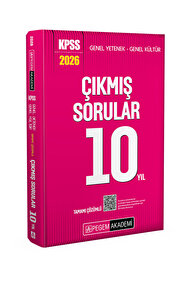 Pegem Akademi Yayıncılık 2026 KPSS Genel Yetenek Genel Kültür