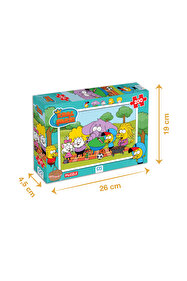 CA Games Z-Takımı Lisanslı 200 Parça 33x48cm Çocuk Puzzle Yapboz