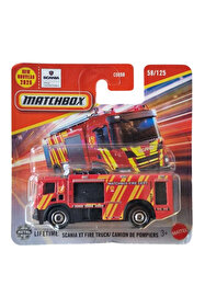 Matchbox Scania P360 Fire Truck Itfaye Germany Series 1:64 Ölçek