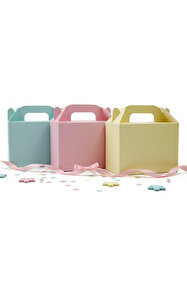 repro design 10x14 Karışık Renk El Geçme Hediye Kutusu (3'lü Set