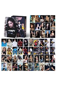tablo CD K-POP YGカード付き Kpop Dünyasi BLACKPINK Çift Yön Baskılı Hologramlı Lomo Card Seti