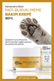 I PET NATURAL CARE Kedi Köpek Pati Bakım Kremi | Doğal ve Vegan