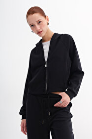 Addax Fermuarlı Kapüşonlu Modal Hırka H12169 - Fiyatı, Yorumları