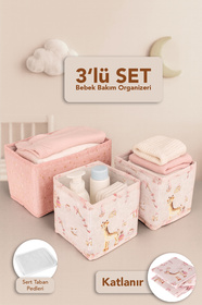 ALAS 3'Lü Baby Çekmece Düzenleyici Organizer Kutu Hurç Seti