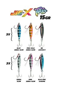 Fujin Jig-X Trio 3lü Micro Jig 7gr TR2 - Fiyatı, Yorumları