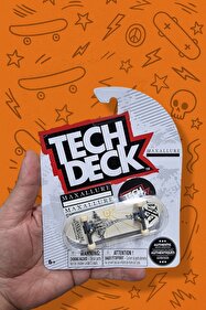 TOYFEST Tech Deck – Maxallure – Beyaz Zemin Zürafa Grafik – Parmak