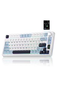 S.W.E.D専用 Aula S75 Pro Mekanik RGB TKL Seiya Switch Kablosuz Makrolu Hot