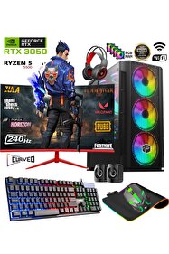 Apphirex TC66X Ryzen 5 5500 32GB 1TB M.2 Nvme SSD RTX3050 24